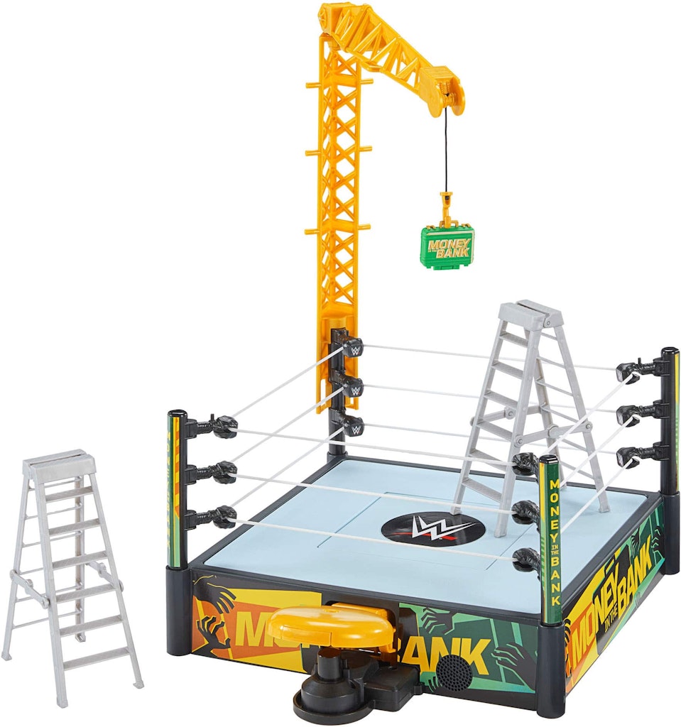 WWE Money in the Bank Cash-In Ring Playset: $44.99 WWE Money in the Bank Cash-In Ring Playset: $44.99