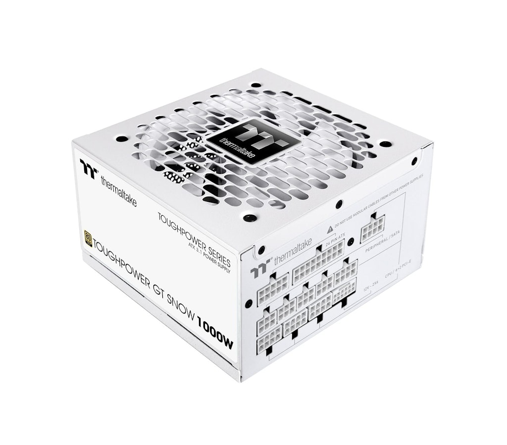Thermaltake Toughpower GT 1,000W 80 Plus Gold ATX 3.1 Fully Modular Power Supply: $149.99 Thermaltake Toughpower GT 1,000W 80 Plus Gold ATX 3.1 Fully Modular Power Supply: $149.99