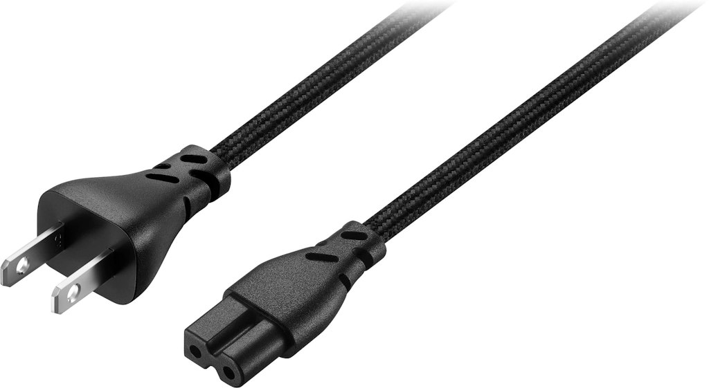 Rocketfish 8-Foot Polarized Braided Power Cord: $19.99 Rocketfish 8-Foot Polarized Braided Power Cord: $19.99