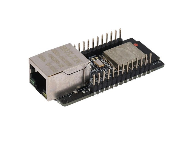 WT32-ETH01 Serial Port Bluetooth and Wi-Fi Gateway Module: $23.82