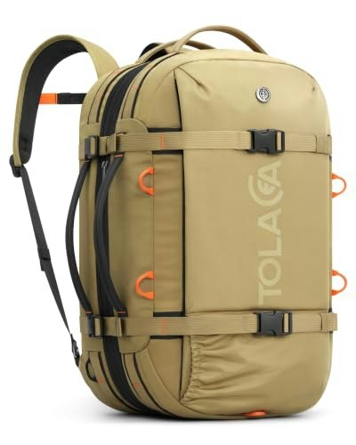 Tolaccea 40-50L Travel Backpack: $63.96 Tolaccea 40-50L Travel Backpack: $63.96