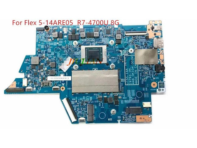 Lenovo Flex 5-14ARE05 Laptop Motherboard with AMD Ryzen 7 4700U and 8GB RAM: $303.62 Lenovo Flex 5-14ARE05 Laptop Motherboard with AMD Ryzen 7 4700U and 8GB RAM: $303.62