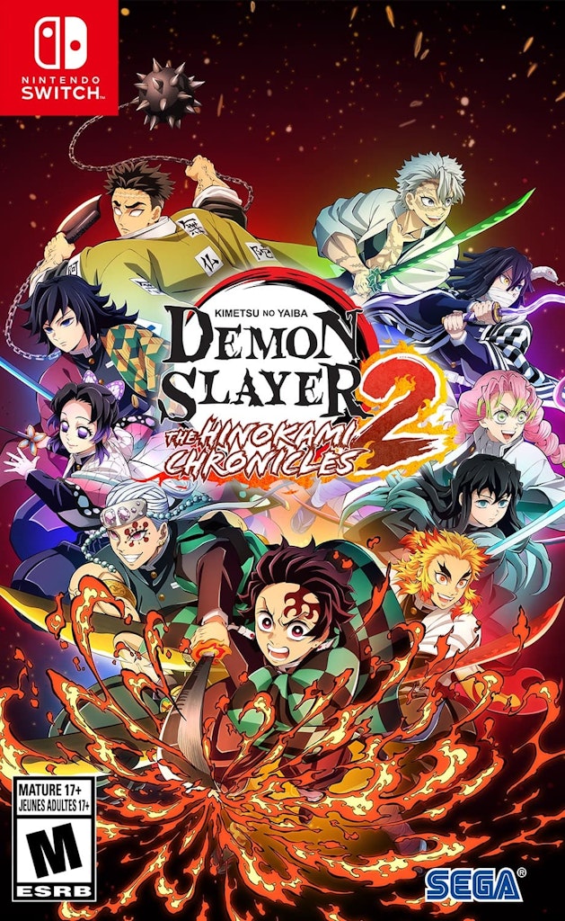 Demon Slayer Kimetsu no Yaiba The Hinokami Chronicles 2 for Nintendo Switch: $59.99 Demon Slayer Kimetsu no Yaiba The Hinokami Chronicles 2 for Nintendo Switch: $59.99