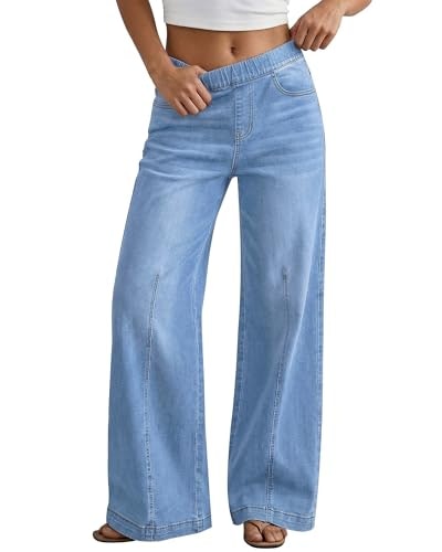 Grapent Women's Loose Jean Sweatpants: $25.49 Grapent Women's Loose Jean Sweatpants: $25.49