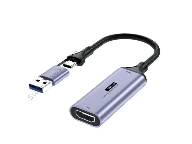 4K USB and Type-C Video Capture Card: $25.92