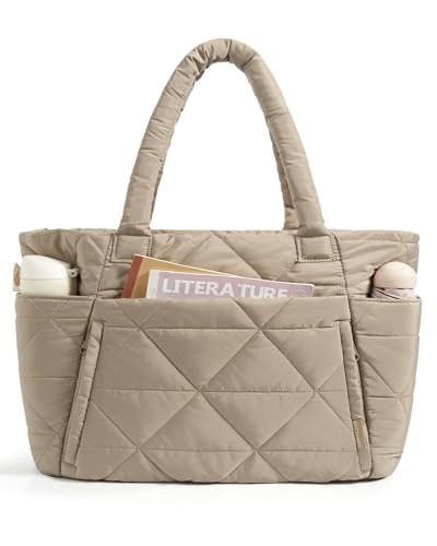 Bagsmart Puffer Tote Bag: $18.23