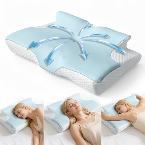 Ergonomic Contour Memory Foam Cervical Pillow: $28.03
