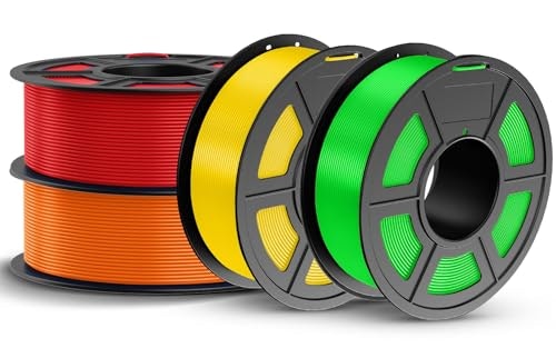 Jayo 1.75mm PLA 3D Printer Filament 1.1kg 4-Pack: $38.24
