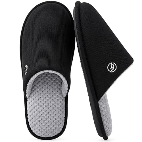 EverFoams Men's Memory Foam Cotton Knit Slippers: $13.98 EverFoams Men's Memory Foam Cotton Knit Slippers: $13.98