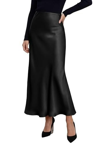 Prettygarden Women's Satin Maxi Skirt: $23.98 Prettygarden Women's Satin Maxi Skirt: $23.98