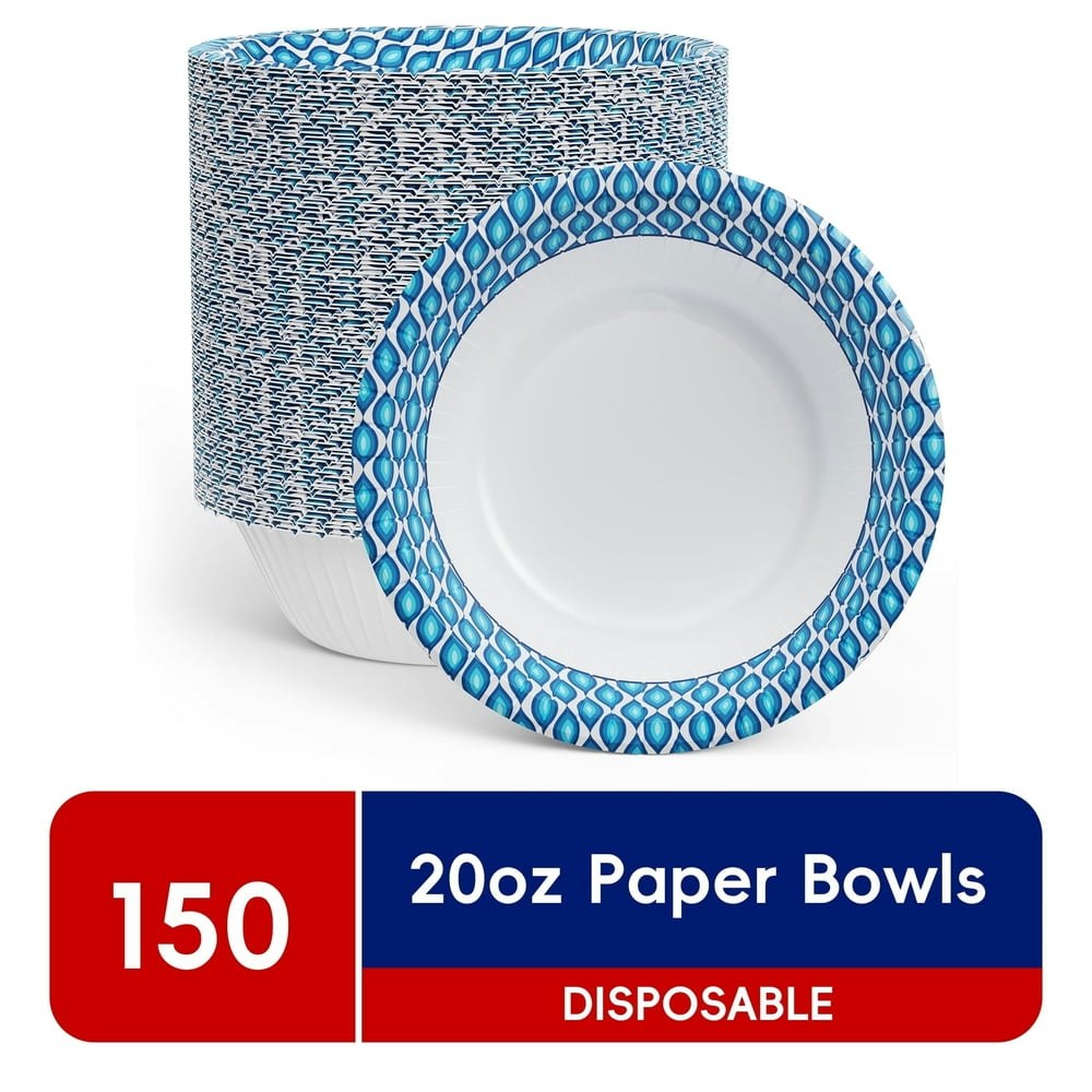Jolly Chef 20-oz. Disposable Paper Bowls 150-Count: $21.59