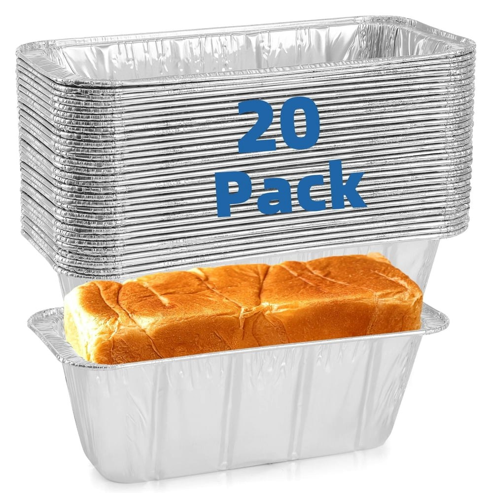 3-lb Aluminum Loaf Pans 20-Pack: $14.39 3-lb Aluminum Loaf Pans 20-Pack: $14.39