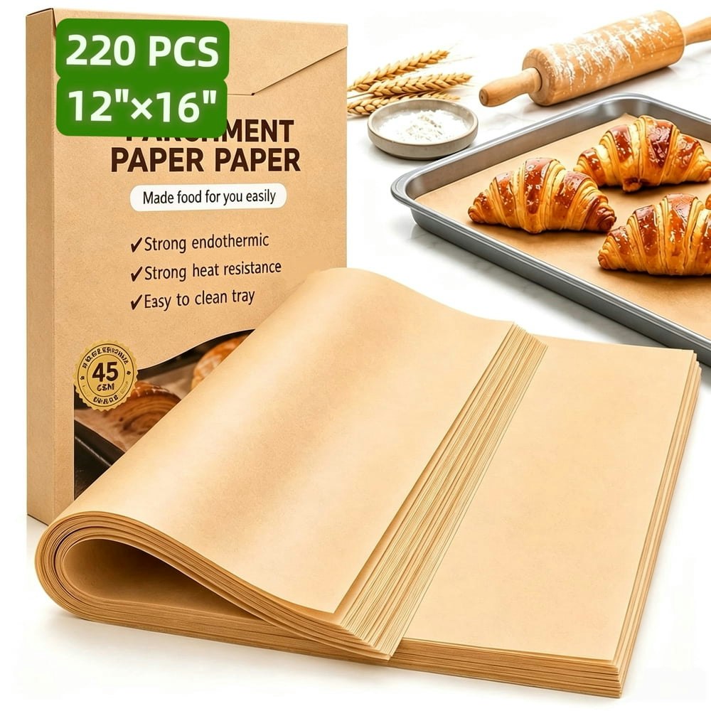 Parchment Paper Sheets 220-Pack: $14.89 Parchment Paper Sheets 220-Pack: $14.89