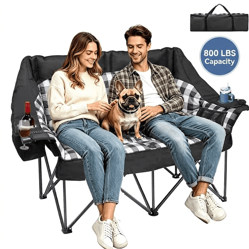 Dkmoco Oversized Padded Double Camping Loveseat: $89.99 Dkmoco Oversized Padded Double Camping Loveseat: $89.99