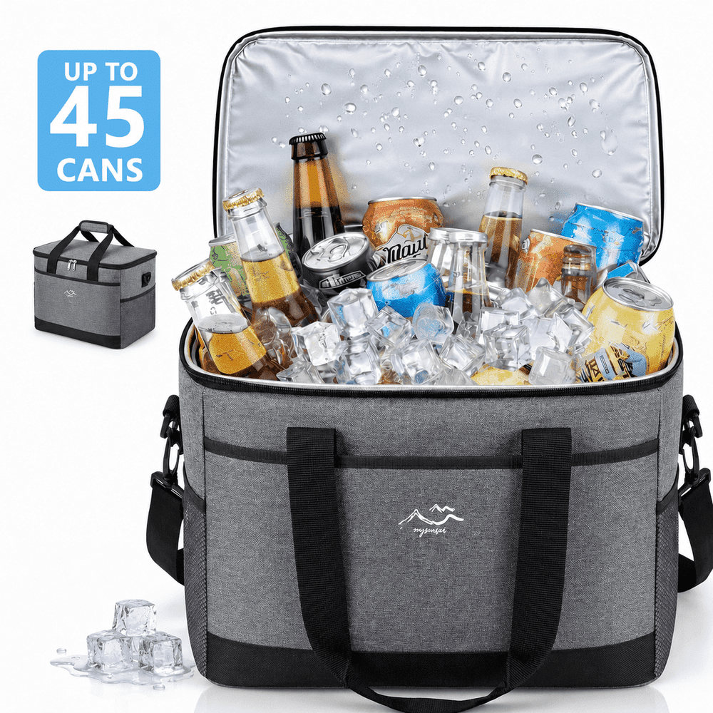 Merryhome 29-Quart 45-Can Soft-Sided Cooler Bag: $18.99