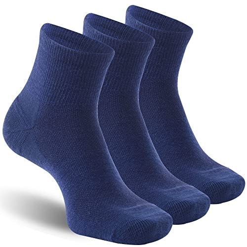 Rztt Merino Wool Athletic Ankle Socks 3-Pair Pack: $19.99