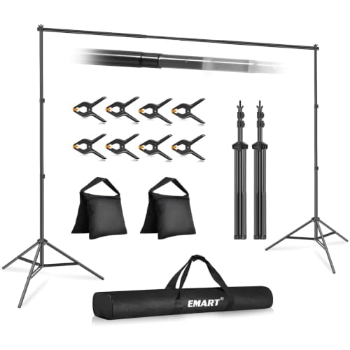 Emart 10x7-Foot Adjustable Backdrop Stand: $30.99 Emart 10x7-Foot Adjustable Backdrop Stand: $30.99