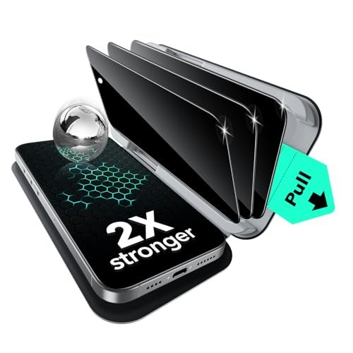 ESR iPhone 16 Pro Privacy Screen Protector 3-Pack: $14.44 ESR iPhone 16 Pro Privacy Screen Protector 3-Pack: $14.44
