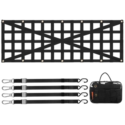 Vevor 54\" x 18\" Tailgate Cargo Net: $25.45 Vevor 54\" x 18\" Tailgate Cargo Net: $25.45