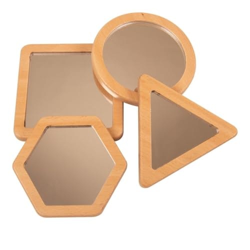 Learn Well Little Looking Shape Mirrors 4-Pack: $22.03 Learn Well Little Looking Shape Mirrors 4-Pack: $22.03