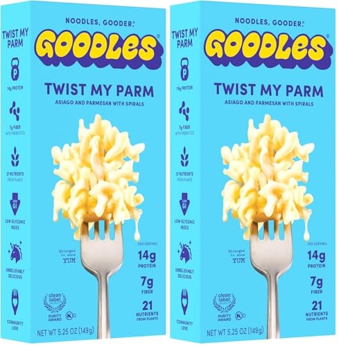 Goodles Twist My Parm Asiago and Parmesan Pasta 2-Pack: $6.58