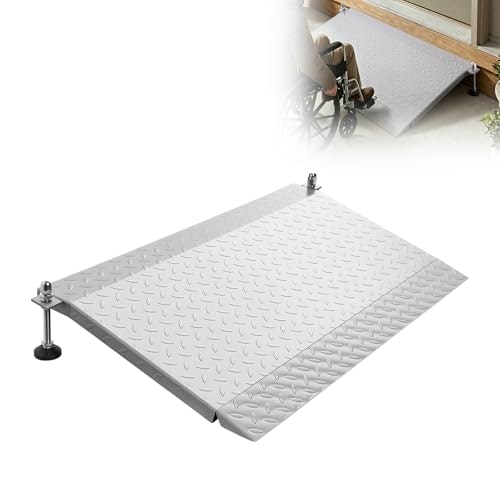 Vevor 42.5" x 23.2" Adjustable Threshold Wheelchair Ramp: $83.61 Vevor 42.5" x 23.2" Adjustable Threshold Wheelchair Ramp: $83.61