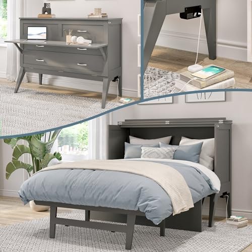 AFI Northampton Full Murphy Bed Desk with 6-inch Memory Foam Mattress: $1,175.23 AFI Northampton Full Murphy Bed Desk with 6-inch Memory Foam Mattress: $1,175.23