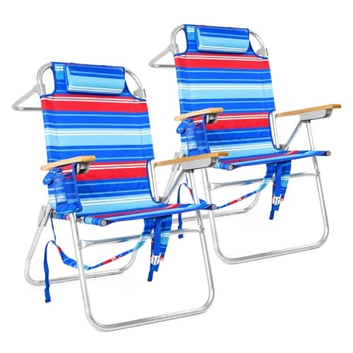 Backpack Beach Chair 2-Pack: $129.99
