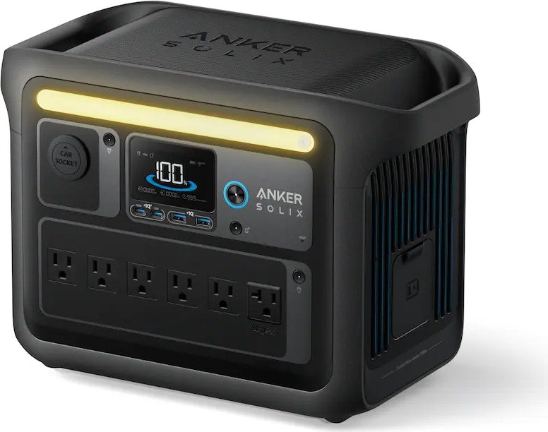 Anker SOLIX C1000X 1,056Wh Portable Power Station: $439