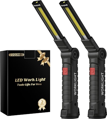 Rechargeable LED Work Light 2-Pack for $10 + free shipping w/ Prime