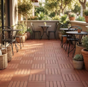 Interlocking Plastic Floor Tile 44-Pack for $46 + free shipping