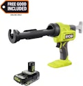 Ryobi One+ 18V 10-oz. Caulk & Adhesive Gun w/ 2.0 Ah Battery for $84 + free shipping