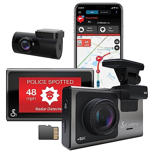 Cobra SC 400D 4K Dash Cam with Rear Camera: $279.95 Cobra SC 400D 4K Dash Cam with Rear Camera: $279.95