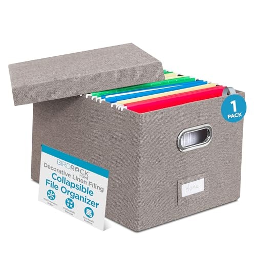 Internet's Best Collapsible File Box Organizer: $23.47