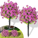 20" Artificial Topiary Ball 2-Pack for $19 + free shipping w/ Prime