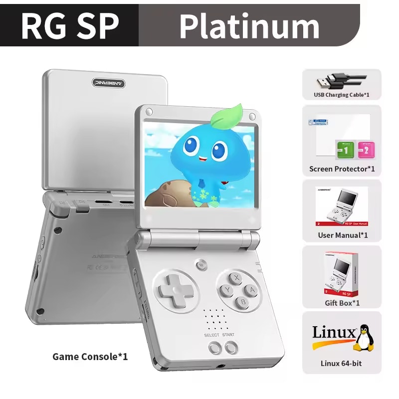 Anbernic RGSP Flip Retro Handheld Game Console: $70.45
