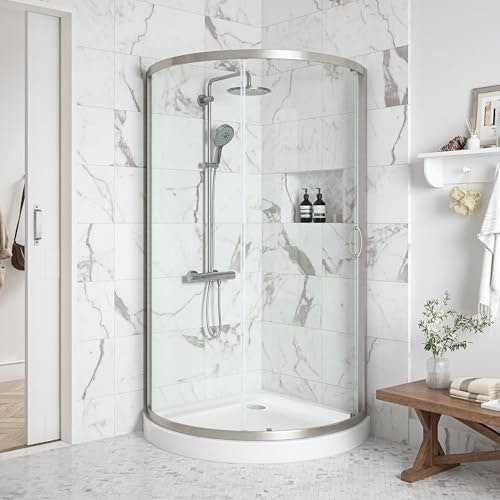 Ove Decors Breeze 32-inch Sliding Corner Shower: $761