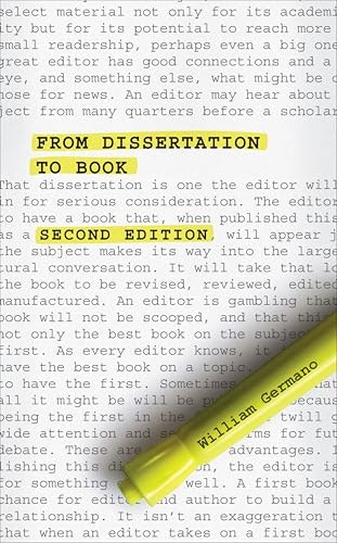 From Dissertation to Book: $2.99 From Dissertation to Book: $2.99