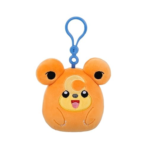 Squishmallows Pokémon Teddiursa Clip-On Plush: $12 Squishmallows Pokémon Teddiursa Clip-On Plush: $12