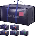 Heavy Duty 93L Moving Storage Bag 6-Pack for $22 + free shipping w/ Prime