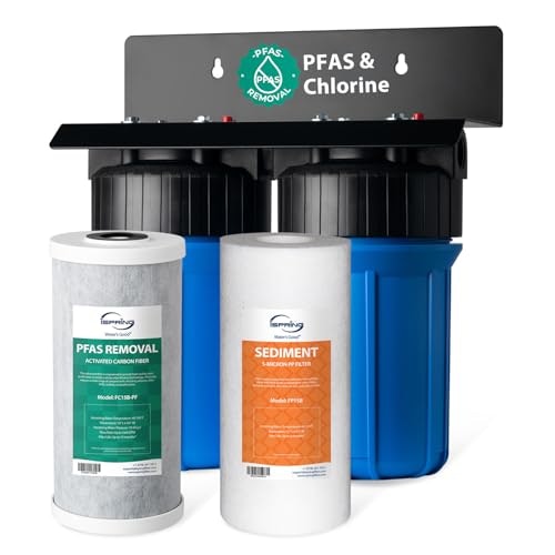 iSpring 2-Stage Whole House Water Filter System: $294.29