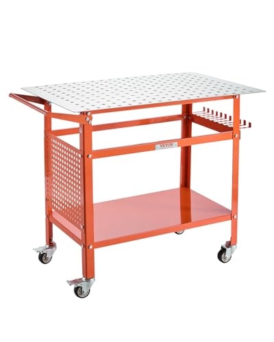 Vevor 40" x 24" Steel Welding Workbench: $122.90 Vevor 40" x 24" Steel Welding Workbench: $122.90