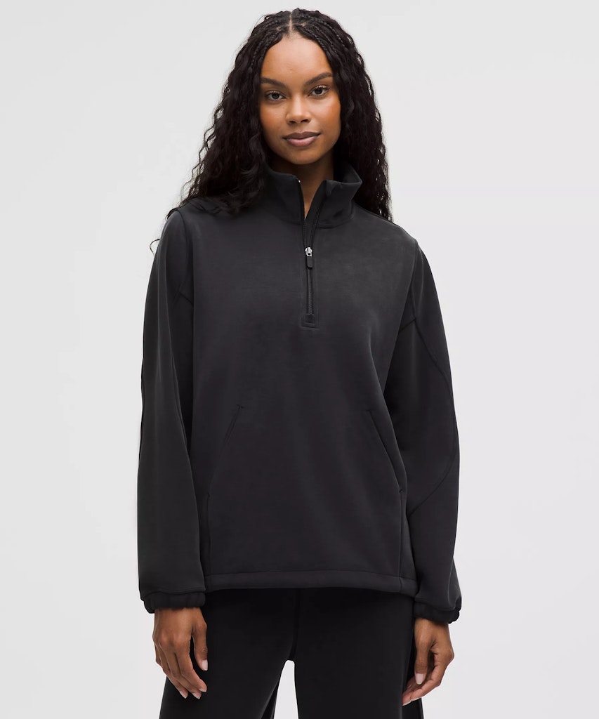 lululemon Women's Softstreme Half-Zip Long Hoodie: $74 lululemon Women's Softstreme Half-Zip Long Hoodie: $74