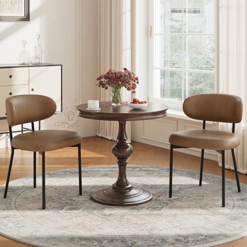 Malol Faux Leather Dining Chairs 2-Pack: $107.98 Malol Faux Leather Dining Chairs 2-Pack: $107.98