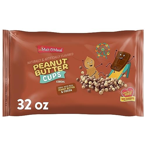 Malt-O-Meal Peanut Butter Cups Cereal 32oz Bag: $5.67