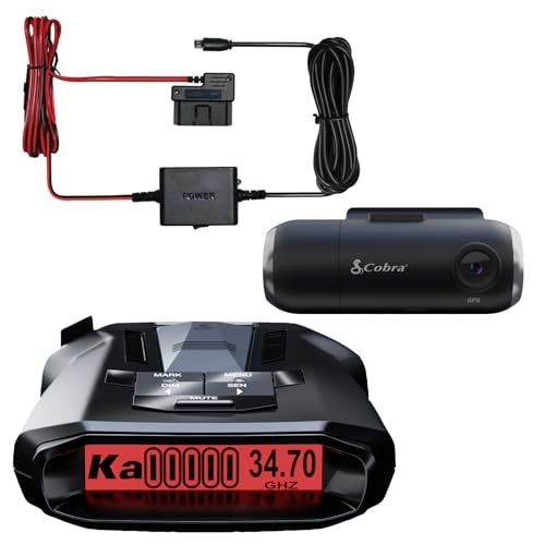 Cobra RAD 700i Radar Detector and SC 201 Dash Cam Bundle: $309.95 Cobra RAD 700i Radar Detector and SC 201 Dash Cam Bundle: $309.95