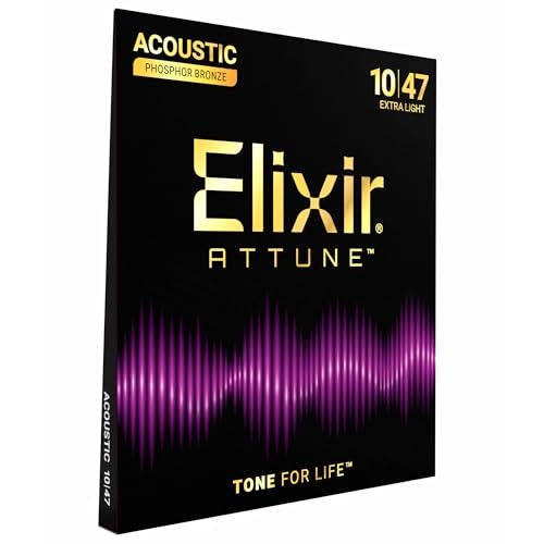 Elixir Attune Phosphor Bronze Acoustic Guitar Strings .012-.053: $20.39 Elixir Attune Phosphor Bronze Acoustic Guitar Strings .012-.053: $20.39
