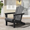 VOUA HDPE Stackable Adirondack Chair for $80 + free shipping