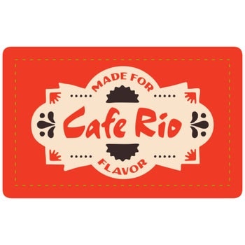 Cafe Rio $100 Gift Card: $80 Cafe Rio $100 Gift Card: $80