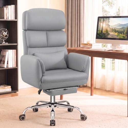Stella Mia Big and Tall Leather Office Chair: $179.99